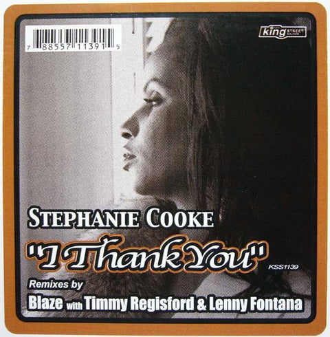 Stephanie Cooke - I Thank You Vinyl - Vinyl Record
