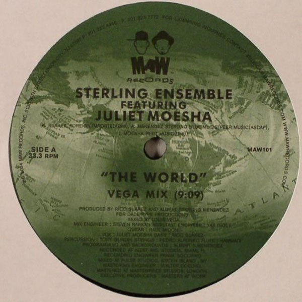 Sterling Ensemble Featuring Juliet Moesha - The World Vinyl