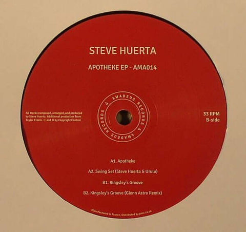 Steve Huerta - Apotheke Vinyl - Vinyl Record