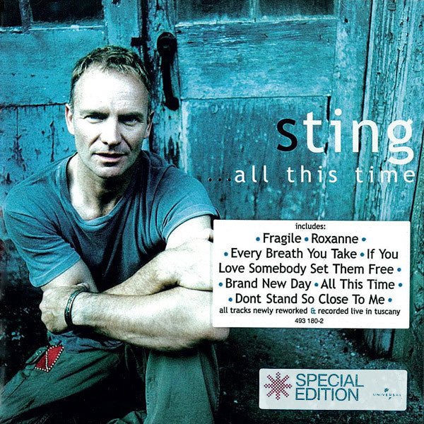 Sting - ...All This Time (CD) Vinyl