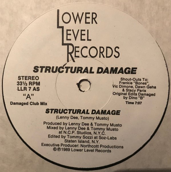 Structural Damage - Structural Damage Vinyl