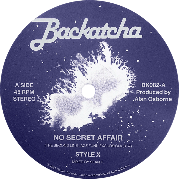 Style X - No Secret Affair (SEAN P. & GE - OLOGY Mixes) Vinyl
