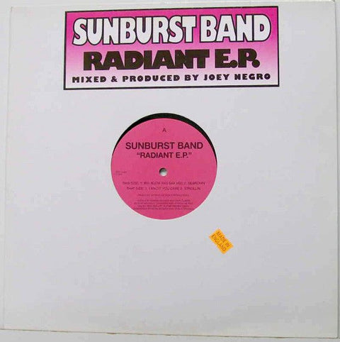 Sunburst Band - Radiant E.P. Vinyl - Vinyl Record