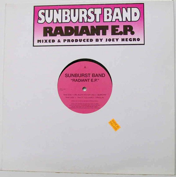 Sunburst Band - Radiant E.P. Vinyl
