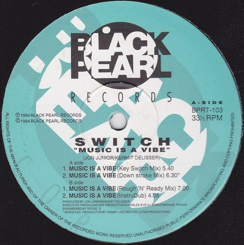 Switch - Music Is A Vibe Vinyl - Vinyl Record