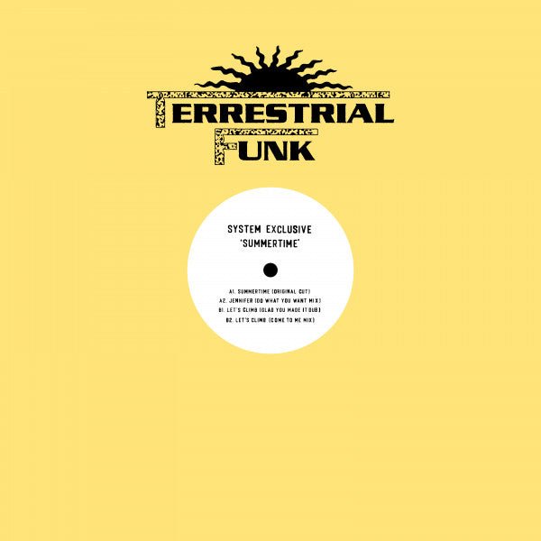 System Exclusive - Summertime EP Vinyl