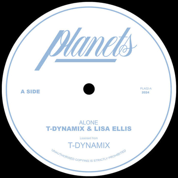 T - Dynamix & Lisa Ellis - Alone / Your Love Vinyl