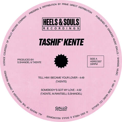 Tashif Kente - A Boy And A Dream EP Vinyl