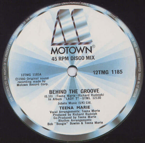 Teena Marie - Behind The Groove Vinyl - Vinyl Record