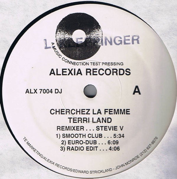 Terri Land - Cherchez La Femme Vinyl