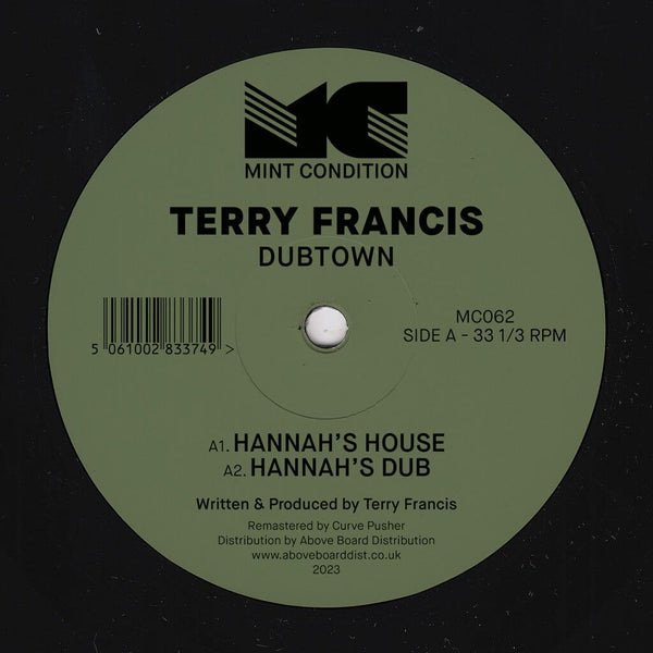 Terry Francis - Dubtown Vinyl