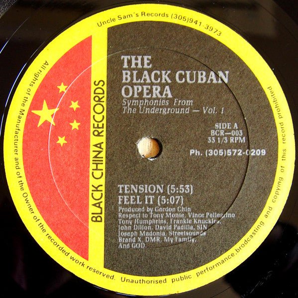The Black Cuban Opera - Symphonies From The Underground Volume 1 Vinyl
