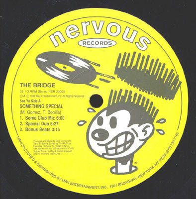 The Bridge - Something Special / Everybody's Pumping Vinyl - Vinyl Record