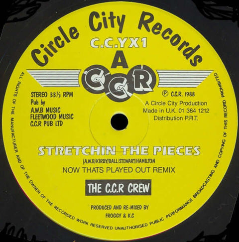 The C.C.R. Crew - Stretchin' The Pieces Vinyl - Vinyl Record