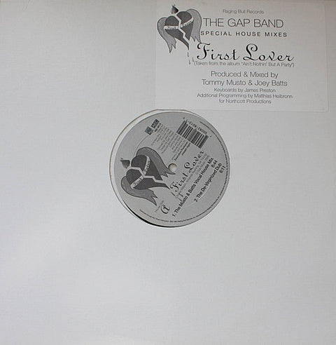 The Gap Band - First Lover (Special House Mixes) Vinyl - Vinyl Record