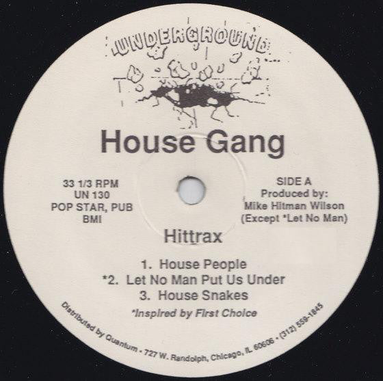 The House Gang - Hittrax Vinyl