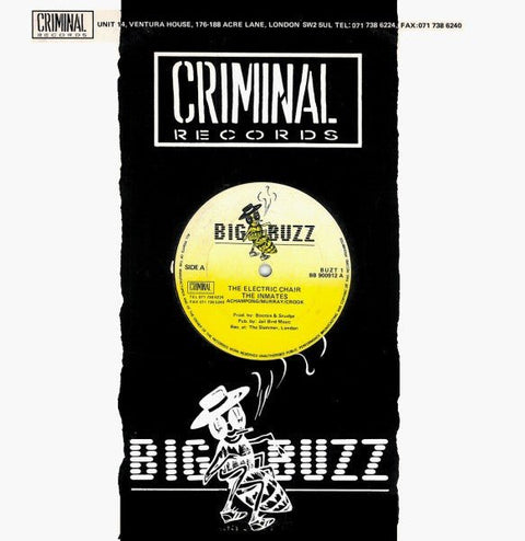 The Inmates - The Electric Chair / Electro Techno Vinyl - Vinyl Record