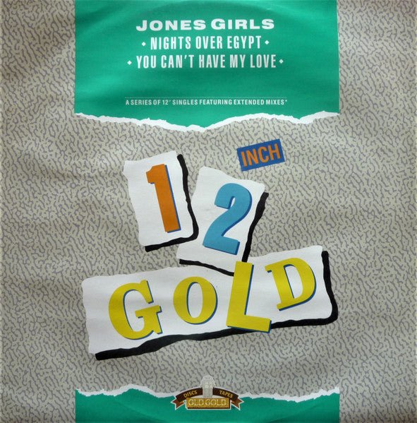 The Jones Girls - Nights Over Egypt / You Can't Have My Love Vinyl