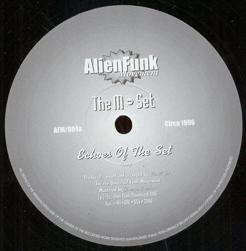 The M - Set - Echoes Of The Set Vinyl - Vinyl Record