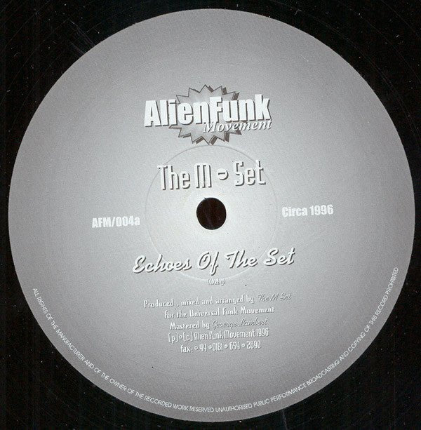 The M - Set - Echoes Of The Set Vinyl