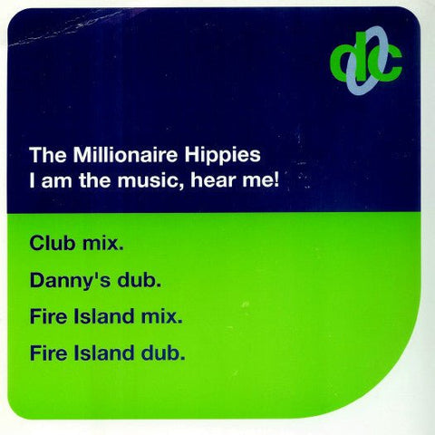 The Millionaire Hippies - I Am The Music, Hear Me! Vinyl - Vinyl Record
