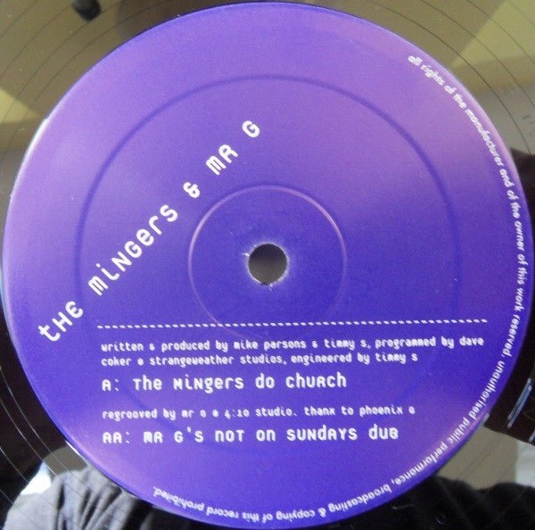The Mingers & Mr. G - The Mingers Do Church Vinyl