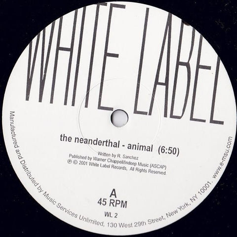 The Neanderthal - Animal Vinyl - Vinyl Record