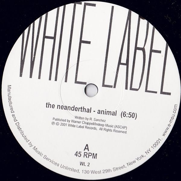The Neanderthal - Animal Vinyl