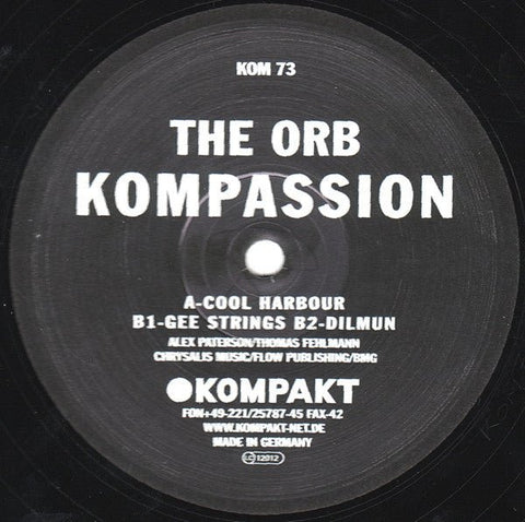 The Orb - Kompassion Vinyl - Vinyl Record