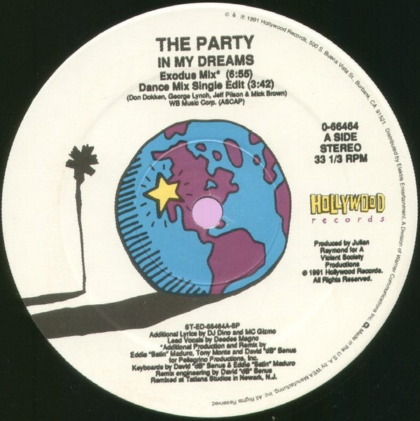 The Party - In My Dreams Vinyl