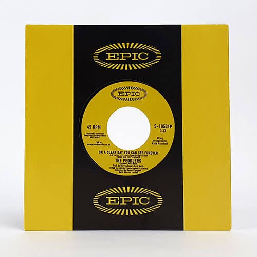 The Peddlers - On A Clear Day You Can See Forever Vinyl