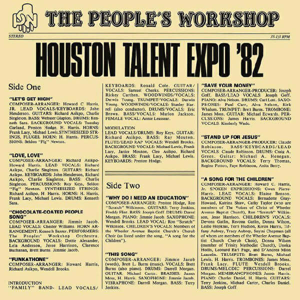 The People's Workshop - Houston Talent Expo '82 Vinyl