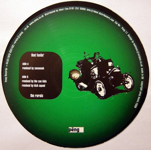 The Rurals - That Feelin' (Remixes) Vinyl - Vinyl Record
