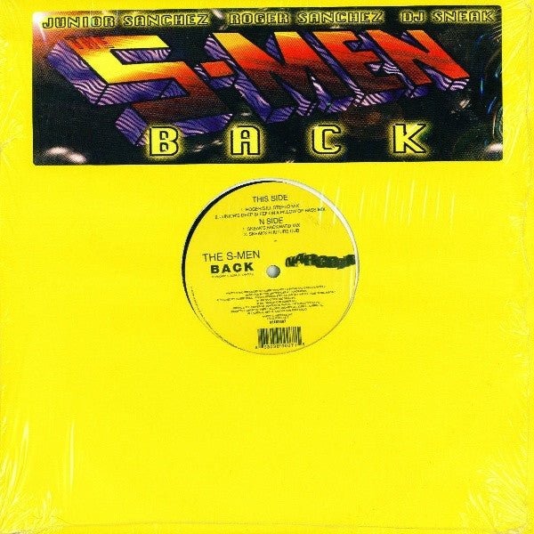 The S - Men - Back Vinyl