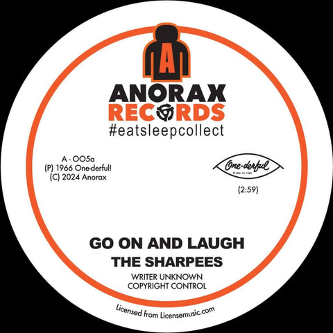 The Sharpees - Go On And Laugh / Tired Of Being Lonely Vinyl - Vinyl Record