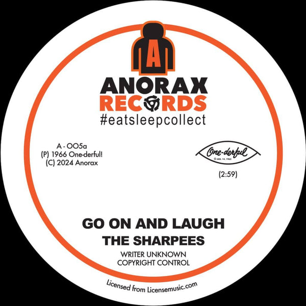 The Sharpees - Go On And Laugh / Tired Of Being Lonely Vinyl