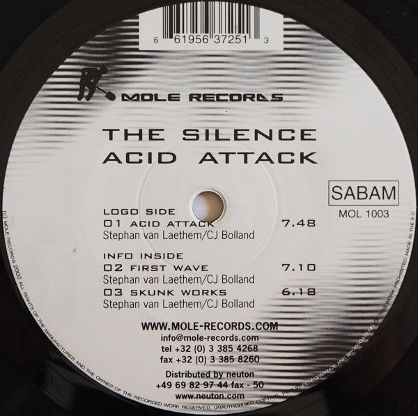 The Silence - Acid Attack Vinyl