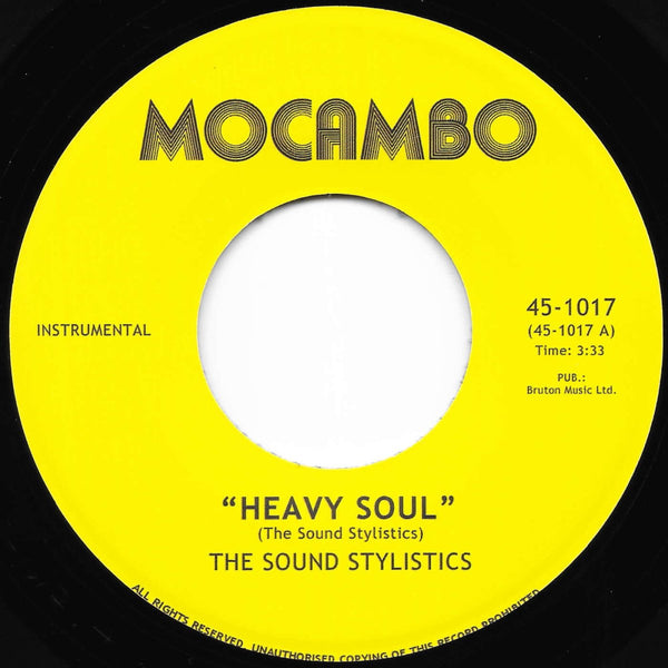 The Sound Stylistics - Heavy Soul b/w Move It Up Vinyl