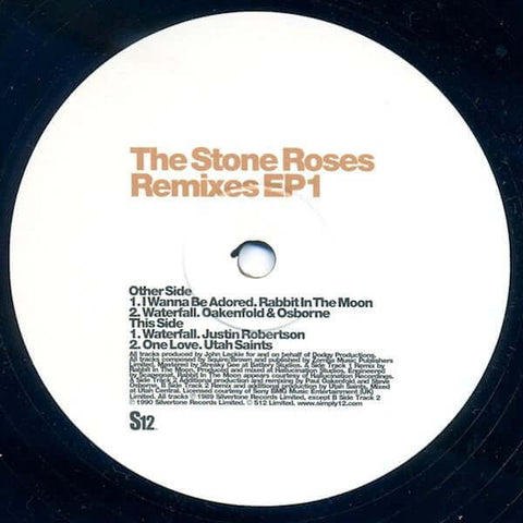The Stone Roses - Remixes EP1 Vinyl - Vinyl Record