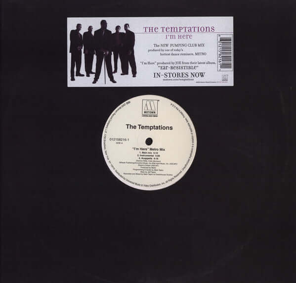 The Temptations - I'm Here (Metro Mix) Vinyl
