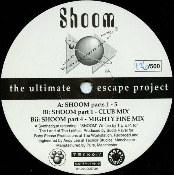 The Ultimate Escape Project - Shoom Vinyl