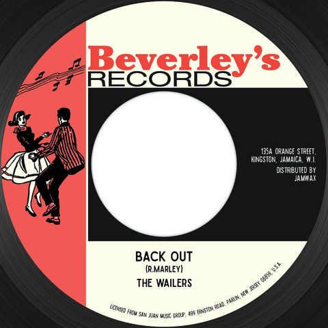 The Wailers - Back Out / Can't You See Vinyl - Vinyl Record