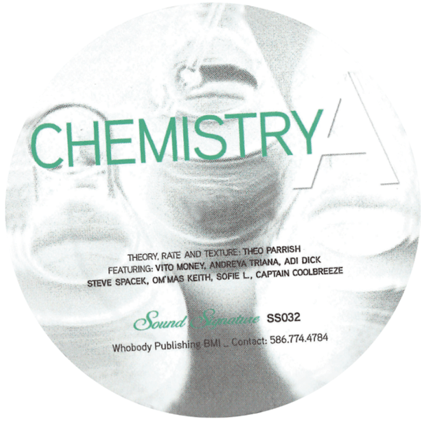 Theo Parrish - Chemistry Vinyl