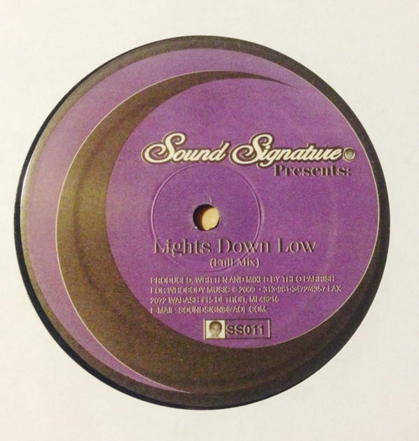 Theo Parrish - Lights Down Low Vinyl