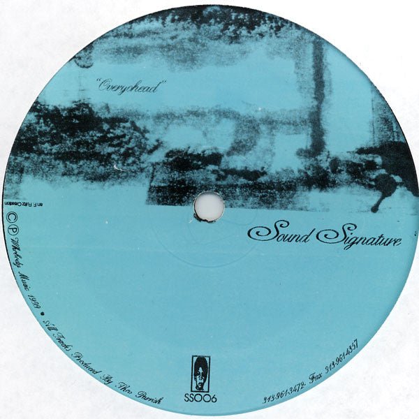 Theo Parrish - Overyohead Vinyl