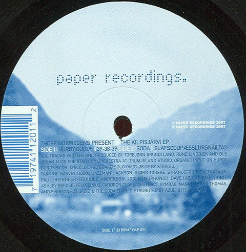 Those Norwegians - The Kilpisjärvi EP Vinyl - Vinyl Record