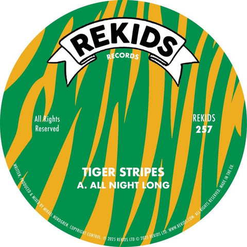 Tiger Stripes - All Night Long Vinyl - Vinyl Record