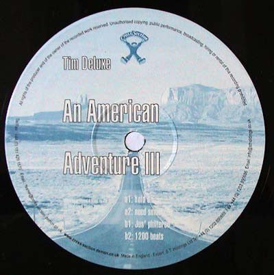 Tim Deluxe - An American Adventure III Vinyl - Vinyl Record