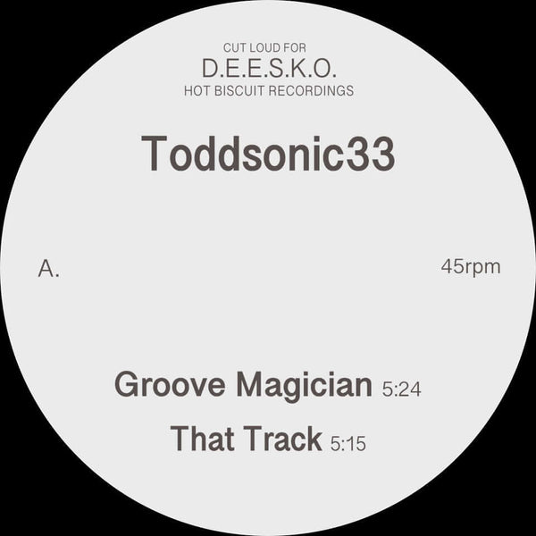 Toddsonic33 - Groove Magician Vinyl