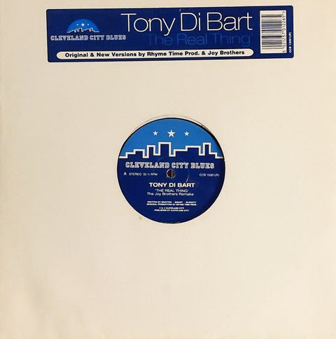 Tony Di Bart - The Real Thing Vinyl - Vinyl Record